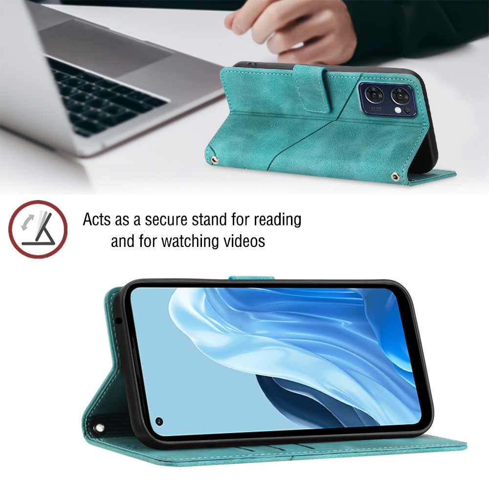 PT005 YB Imprinting Series-6 Phone Case for Oppo Reno7 5G (Global) Find X5 Lite Stand PU Leather Wallet Phone Cover PT005 YB Imprinting Series-6 Phone Case for Oppo Reno7 5G (Global) Find X5 Lite Stand PU Leather Wallet Phone Cover